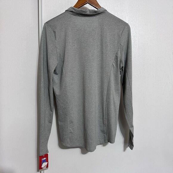 NBA Golden State Warriors Men 1/4 Snap Button Long Sleeve Fitted Shirt Sz Small - Picture 2 of 9